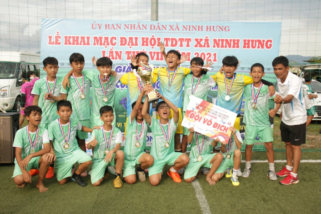 Đội vô địch U13 Ninh Hưng, Ninh Hoà, Khánh Hoà năm 2022