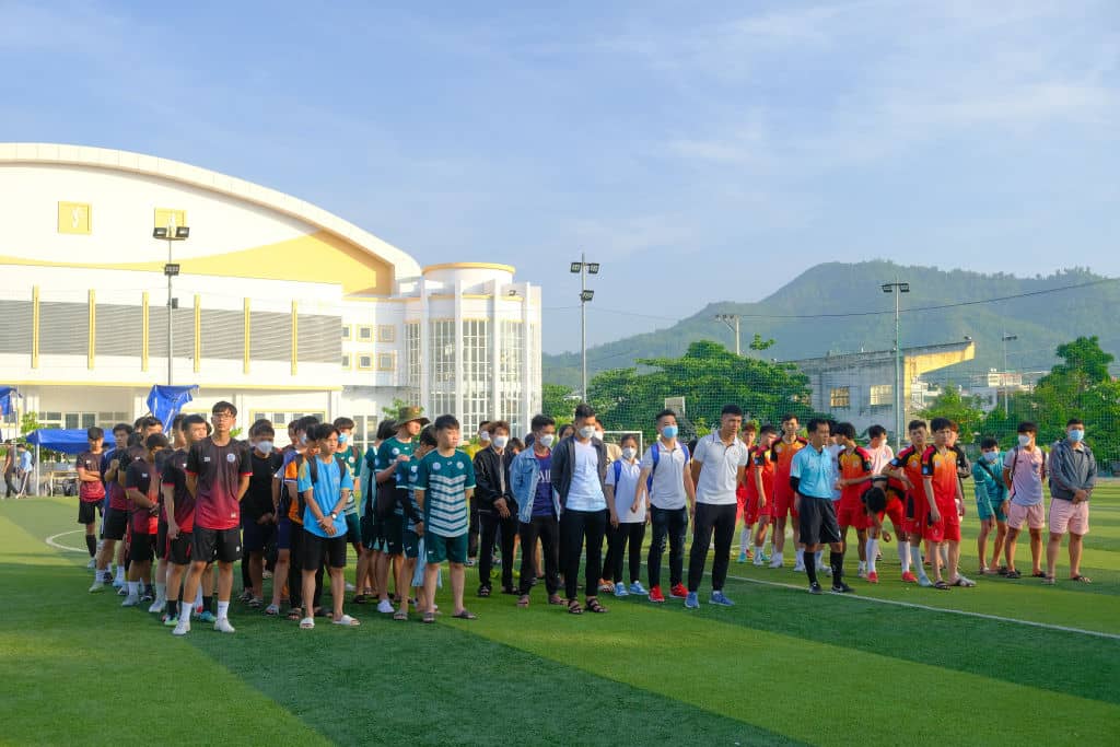 sân chơi bóng đá ngoại khoá dành cho sinh viên tại Bình Định