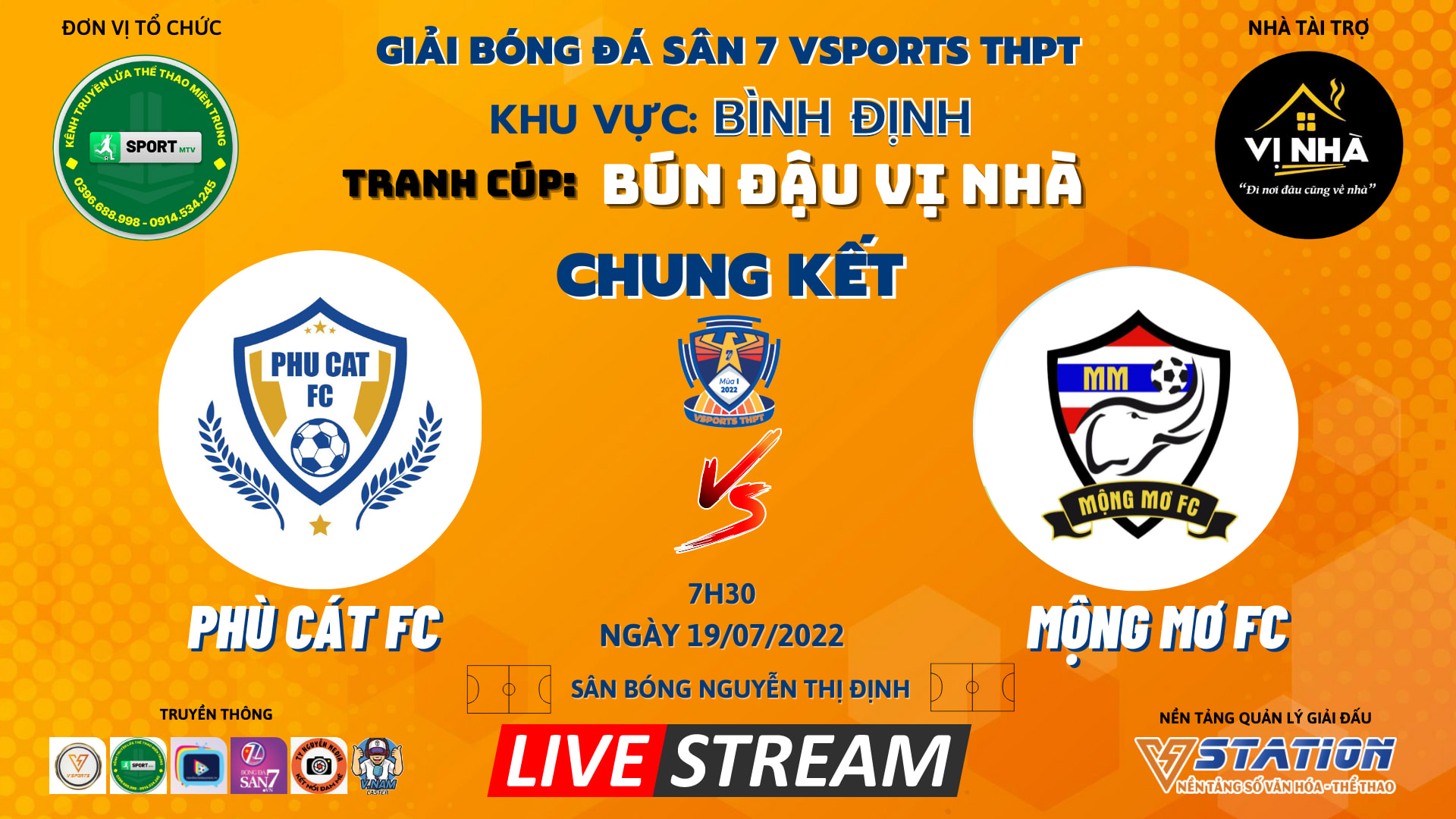 VSports THPT tỉnh Bình Định