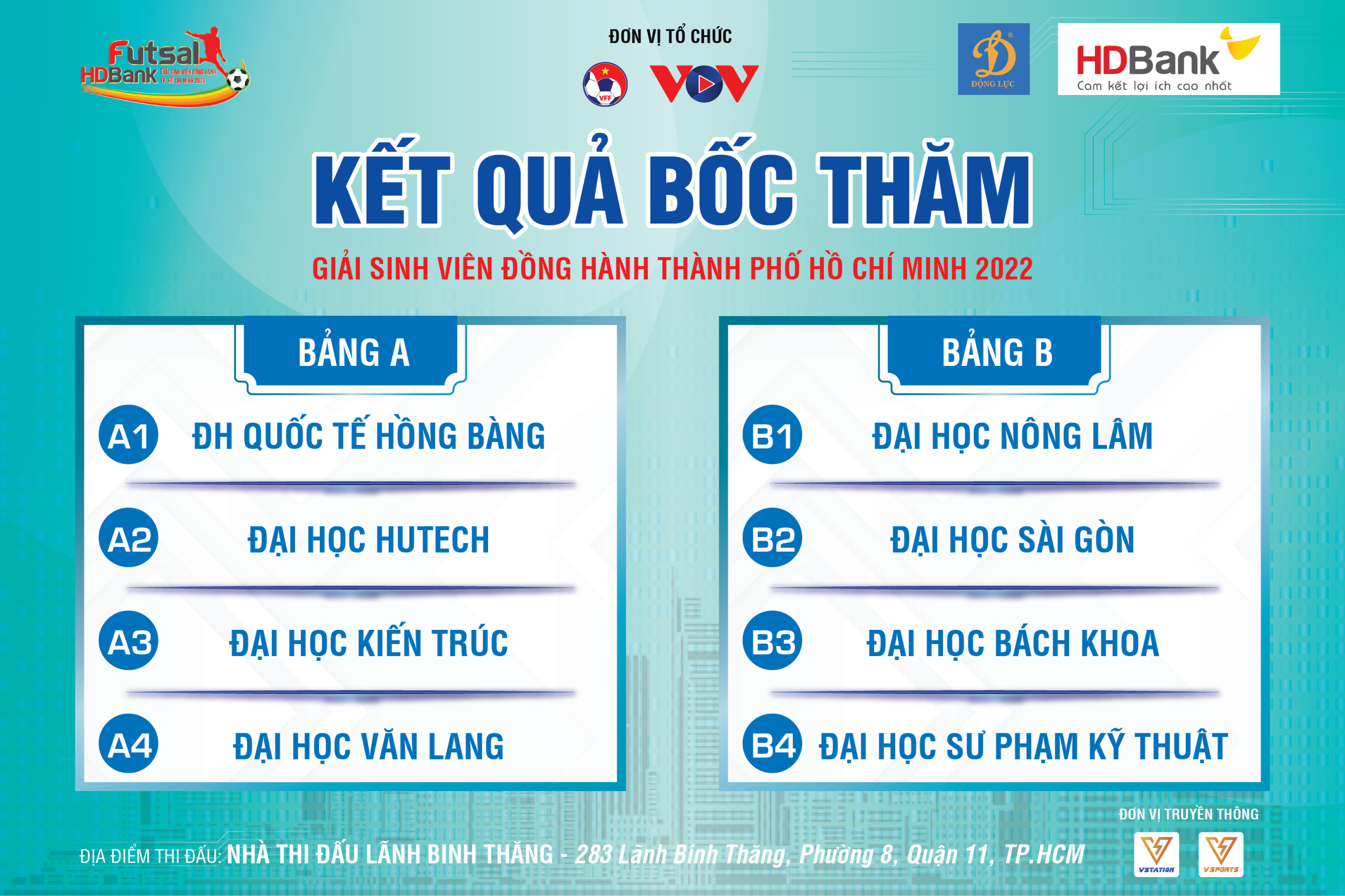 Giải Bóng Đá Sinh Viên Đồng Hành KV TP.HCM